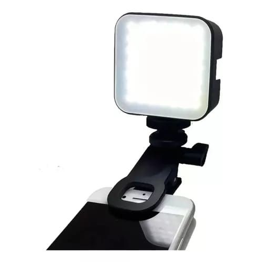 Lámpara De Relleno Portátil Con Pinza Para Celular y Computadora  1
