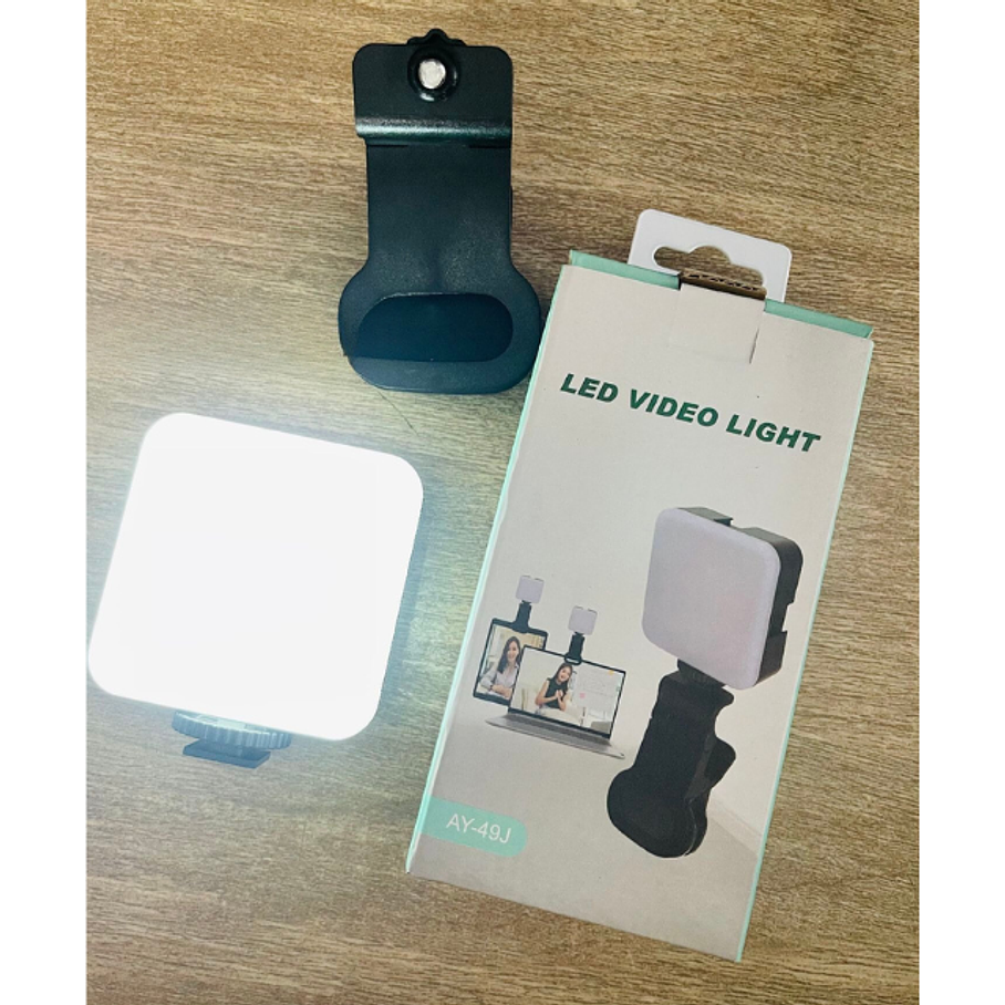 Lámpara De Relleno Portátil Con Pinza Para Celular y Computadora  6