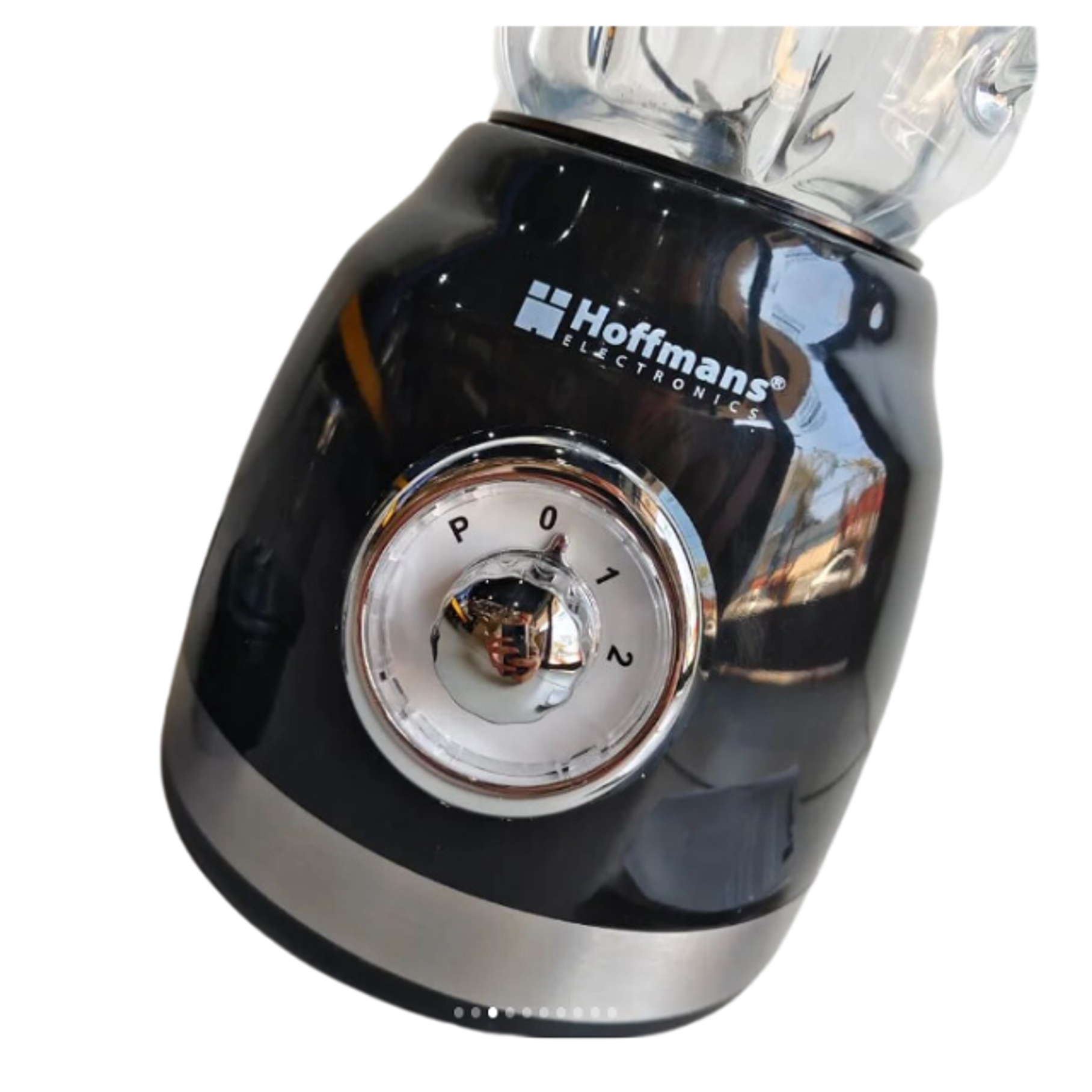 Licuadora Y Molinillo De Vidrio 2 En 1 Hoffmans Hm-2079 1000W 1.5L  6