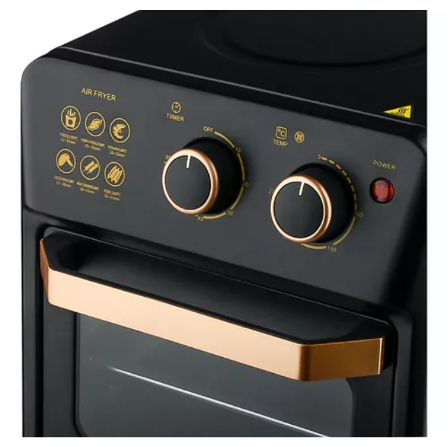 Freidora De Aire Horno Multifunción Hoffmans ﻿HM-750 12L 2000W 4