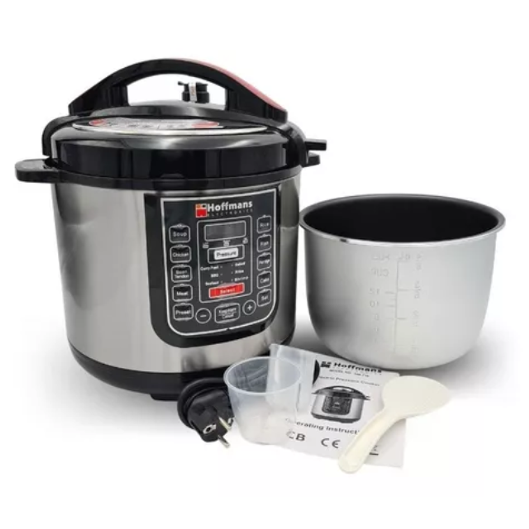 Olla a Presión Hottmans Electronics Moderna 1200W 6.5 Lt 1