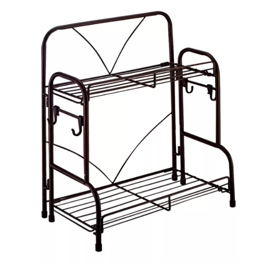 Organizador 2 Estantes Especias Multiuso Fijo Metalico 1