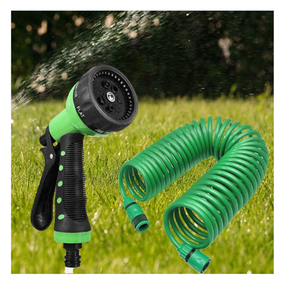 Manguera de Jardín de Bobina Riego de 30 Metro, Retráctil, Resistente a la Corrosión 4