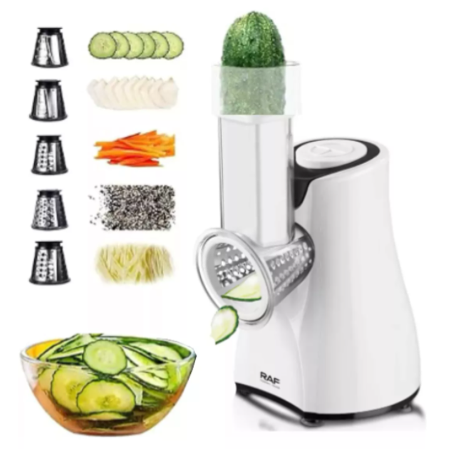 Procesador Rallador Electrico De Verduras Queso Raf-3401 8