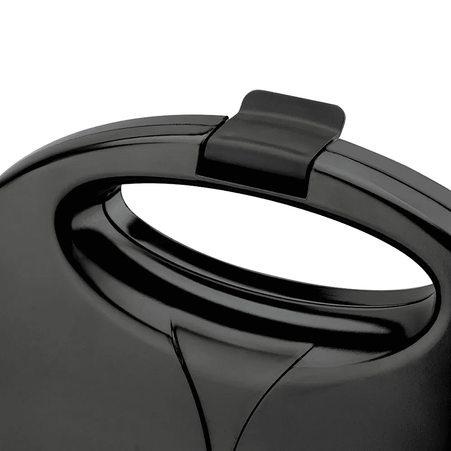 Maquina De Donas Grandes 2 Donas Marca Raf 2228 Color Negro 5