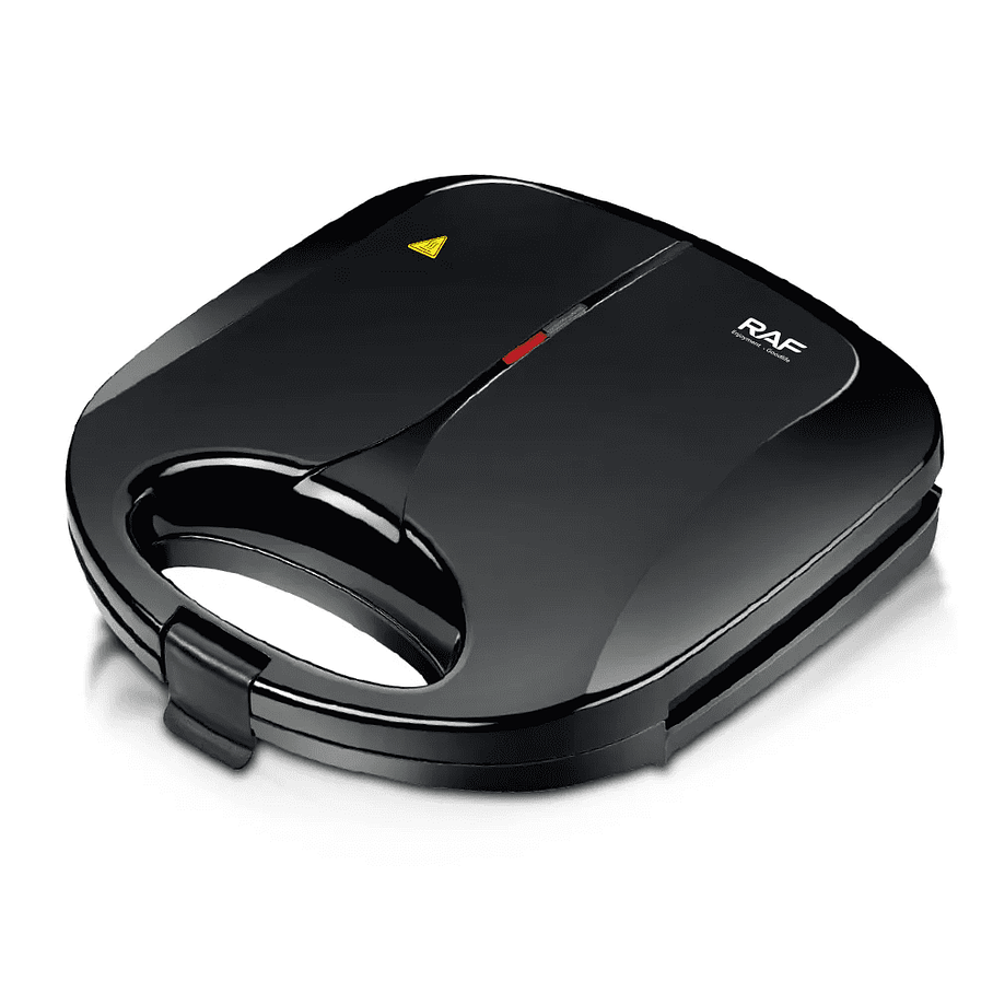 Maquina De Donas Grandes 2 Donas Marca Raf 2228 Color Negro 6