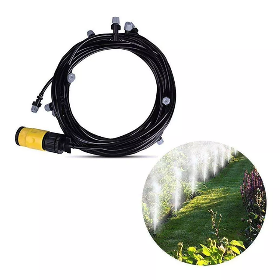 Kit De Sistema De Nebulización Para Jardin de 10 Metros 9