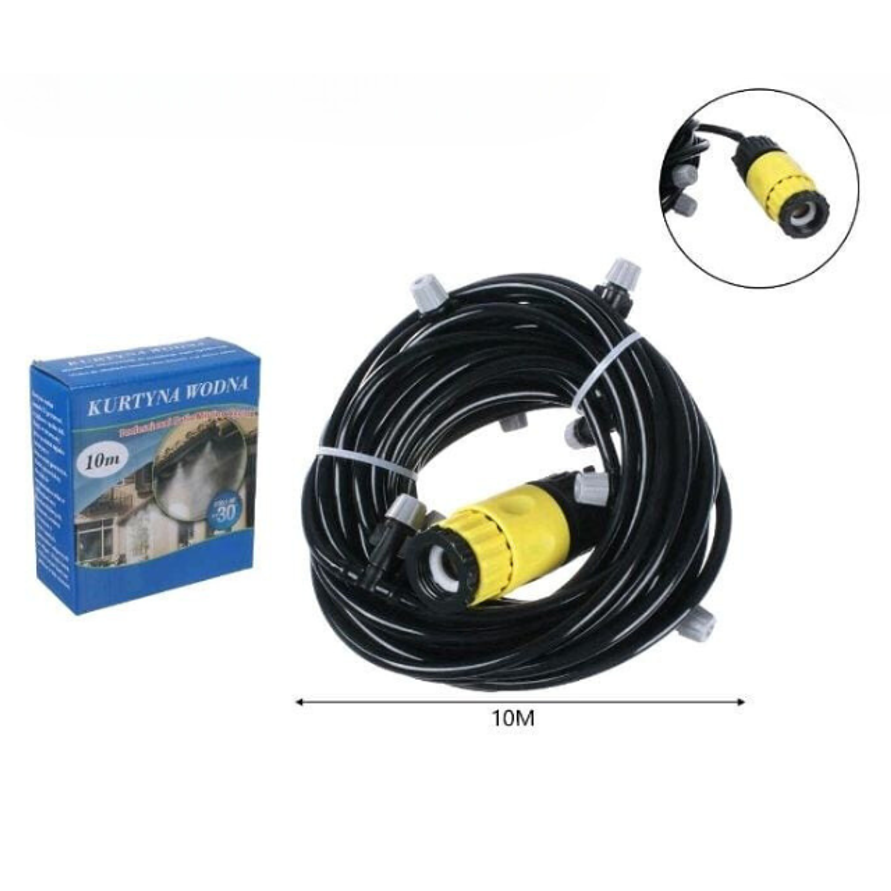 Kit De Sistema De Nebulización Para Jardin de 10 Metros 2