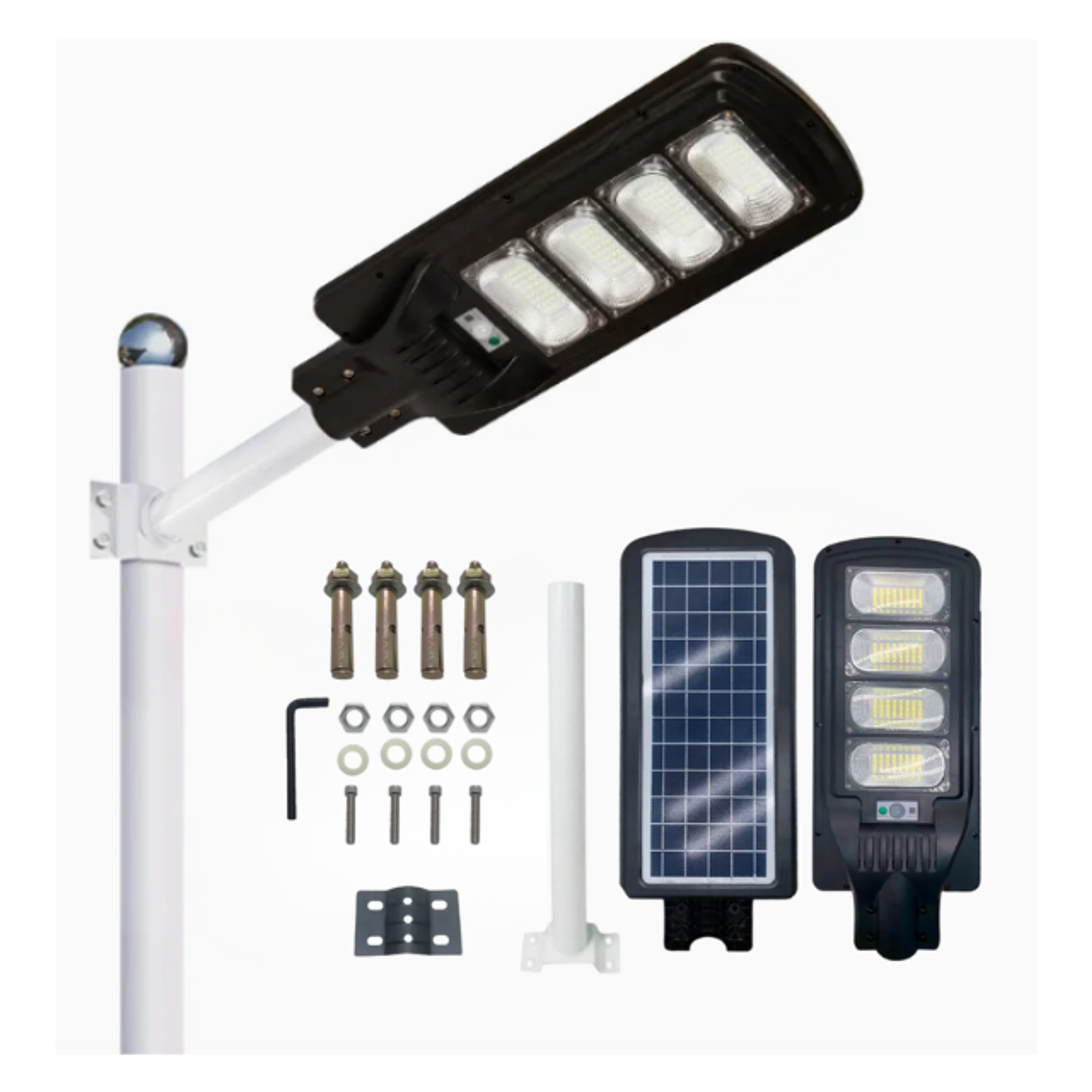 Lámpara Solar Luz de Calle JORTAN de 200W Con Tecnología LED 1