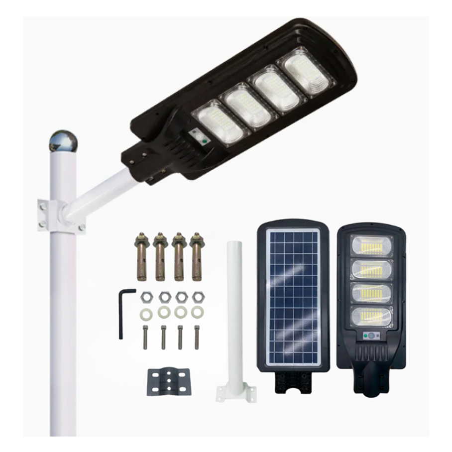 Lámpara Solar Luz de Calle JORTAN de 200W Con Tecnología LED 1