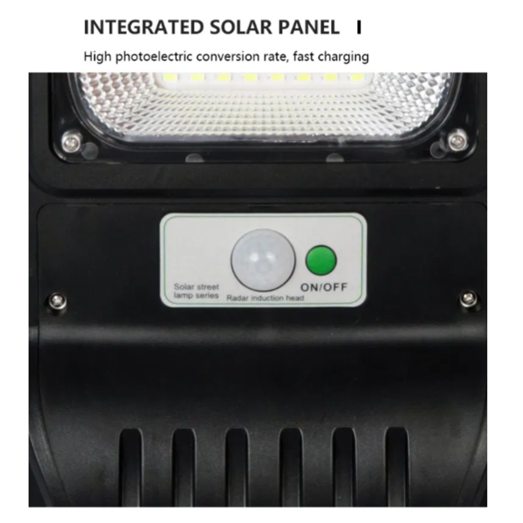 Lámpara Solar Luz de Calle JORTAN de 300W Con Tecnología LED 10