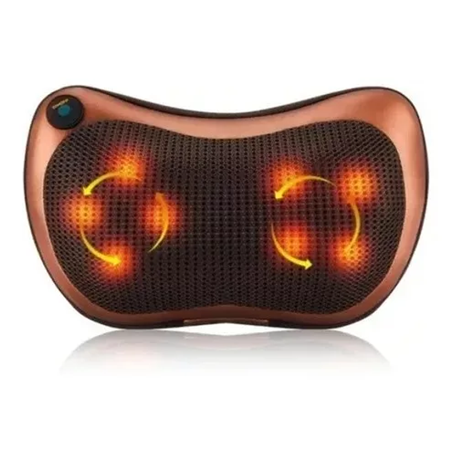 Cojín Masajeador Eléctrico Almohada Cojín Lumbar Cuello Pierna 6