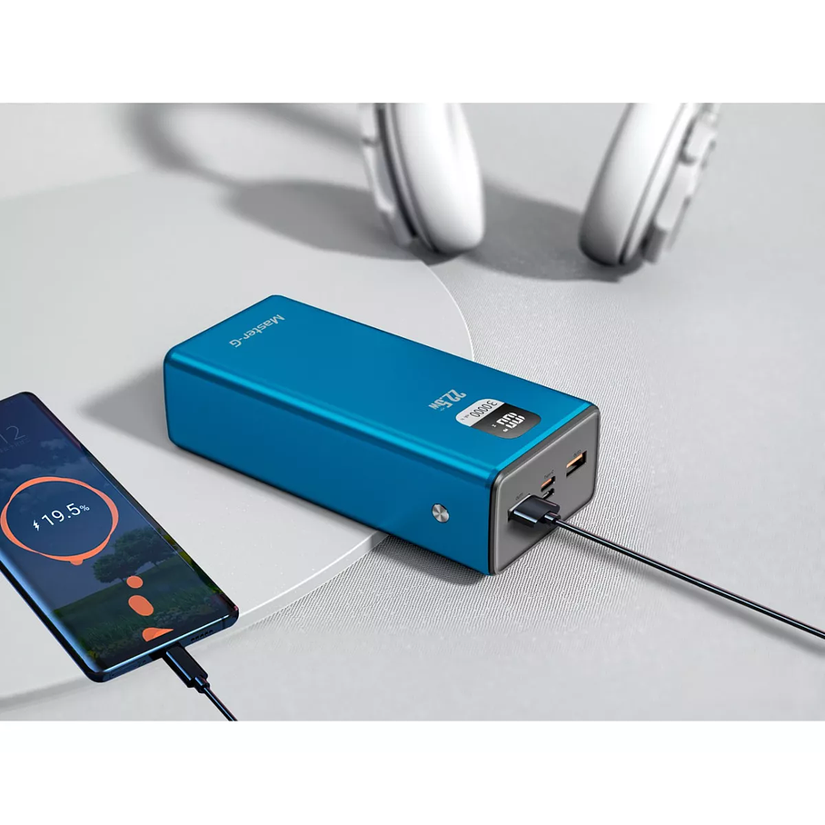 Batería Externa Power Bank 30000 Mah 22.5w Pd Master-g 3