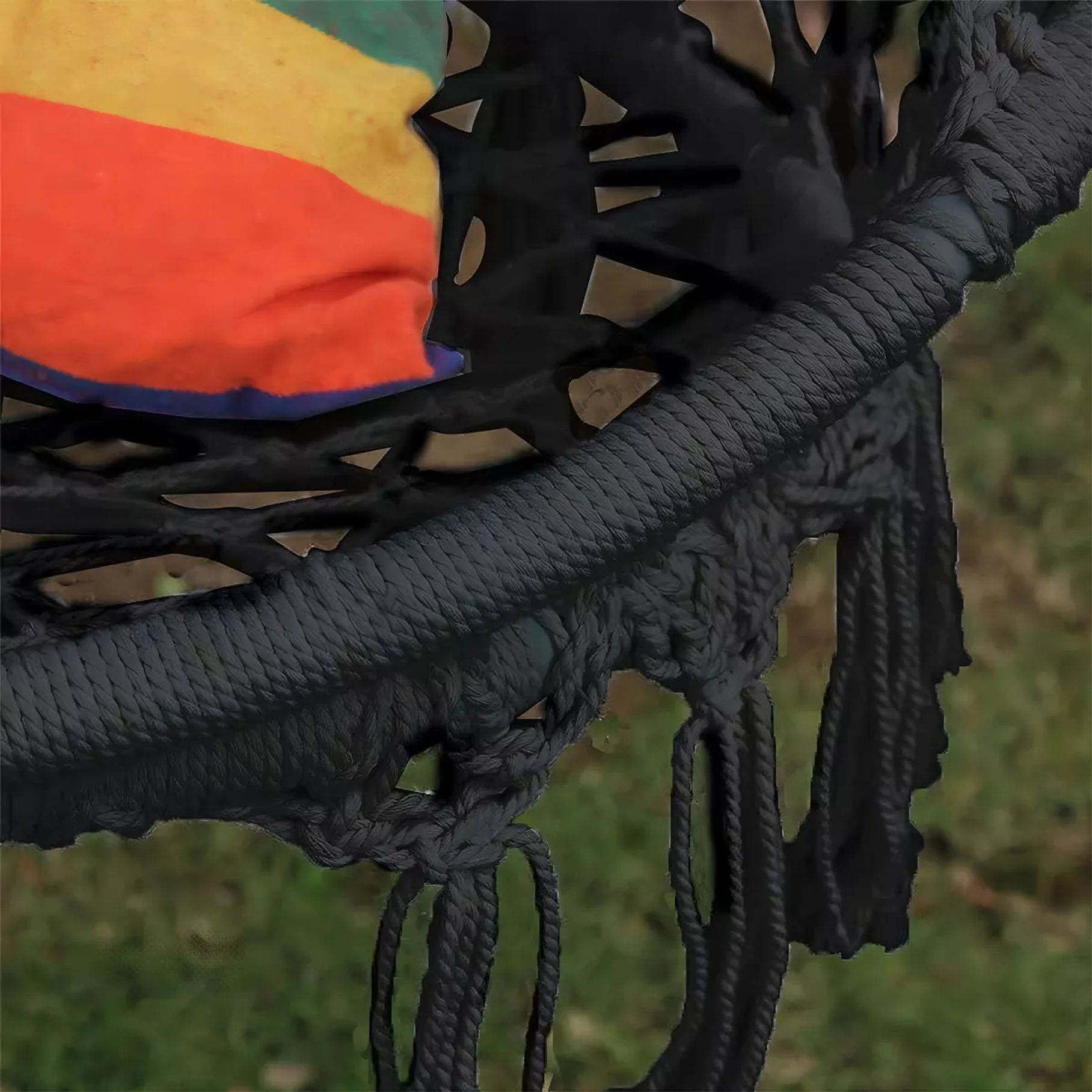 Hamaca Silla Colgante Redonda Sillon Exterior Interior 5