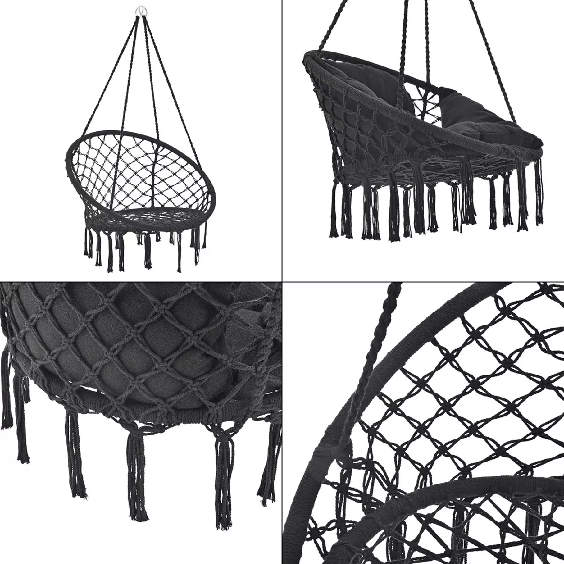 Hamaca Silla Colgante Redonda Sillon Exterior Interior 1