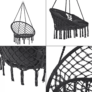 Hamaca Silla Colgante Redonda Sillon Exterior Interior