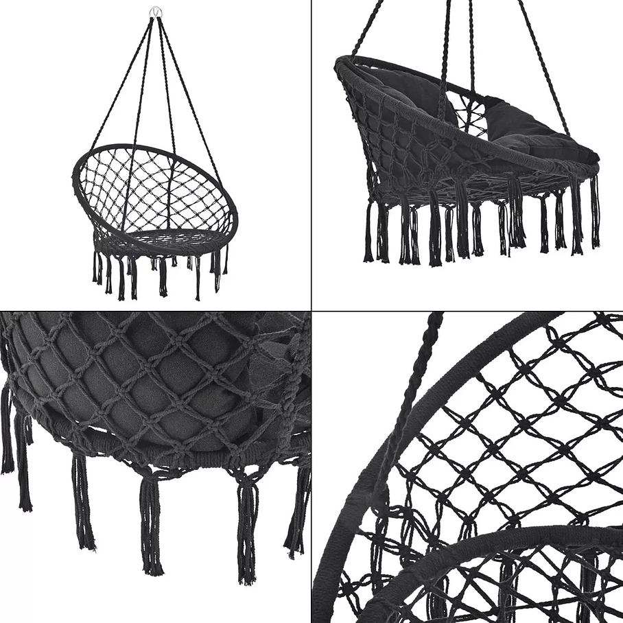 Hamaca Silla Colgante Redonda Sillon Exterior Interior 1