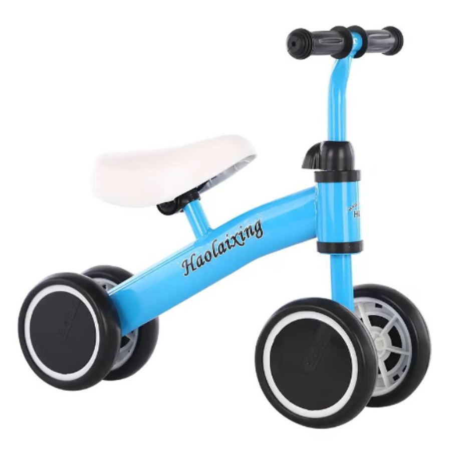Bicicleta De Equilibrio Con 4 Ruedas, Juguete Para Caminar Para Niños 12