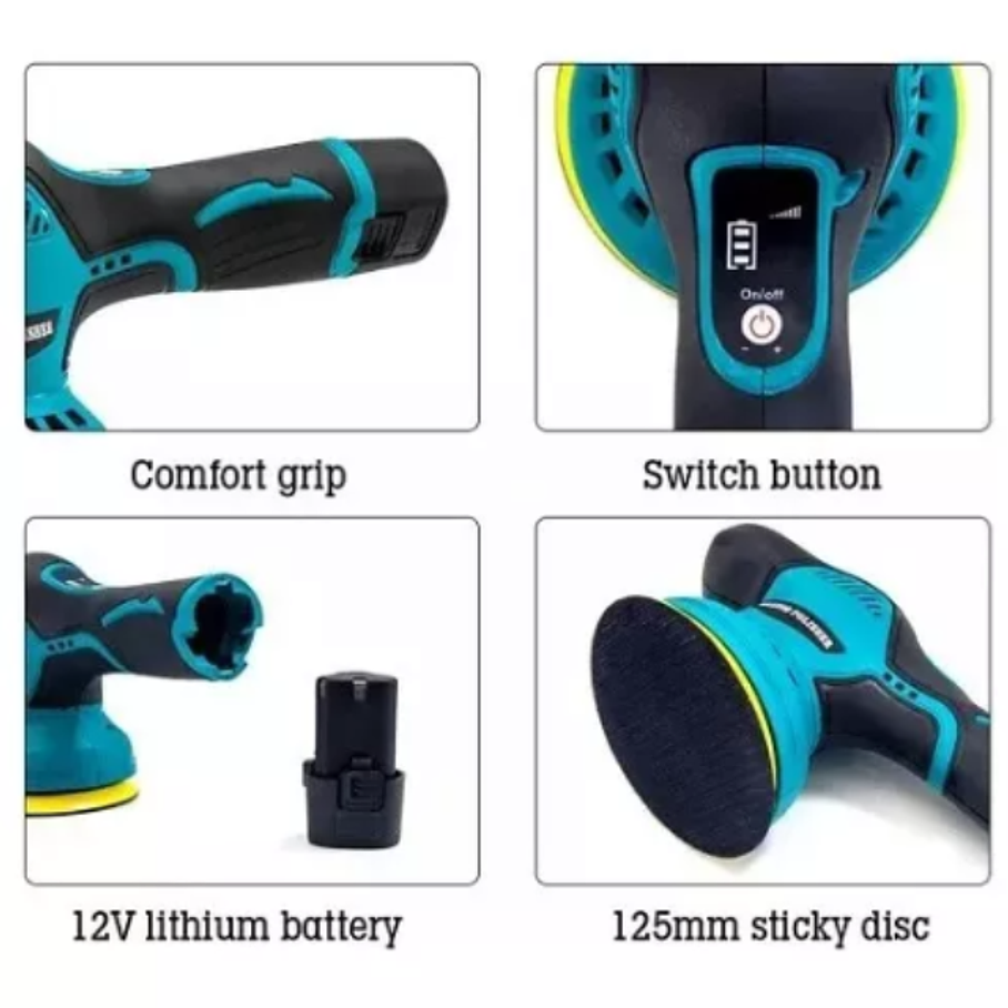 Pulidora Eléctrica Inalámbrica Para Coche 2