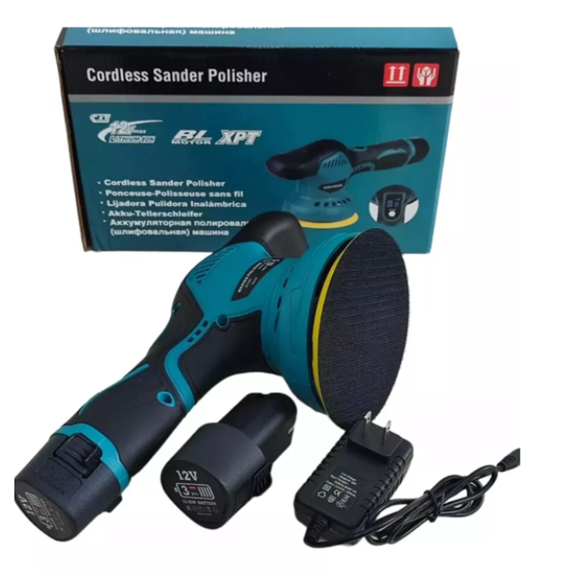 Pulidora Eléctrica Inalámbrica Para Coche 4