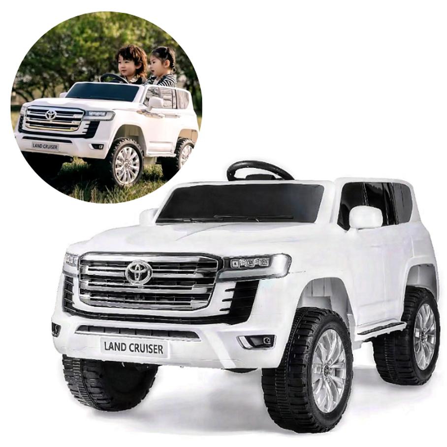 Camioneta Para Niño Land Cruiser Electrica 0-3 Años Control Remoto 3