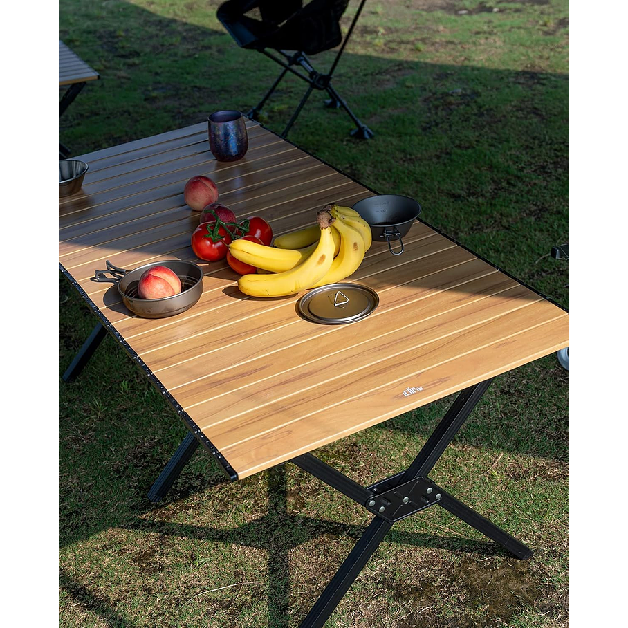 Mesa Plegable De Picnic Grande Negro 2
