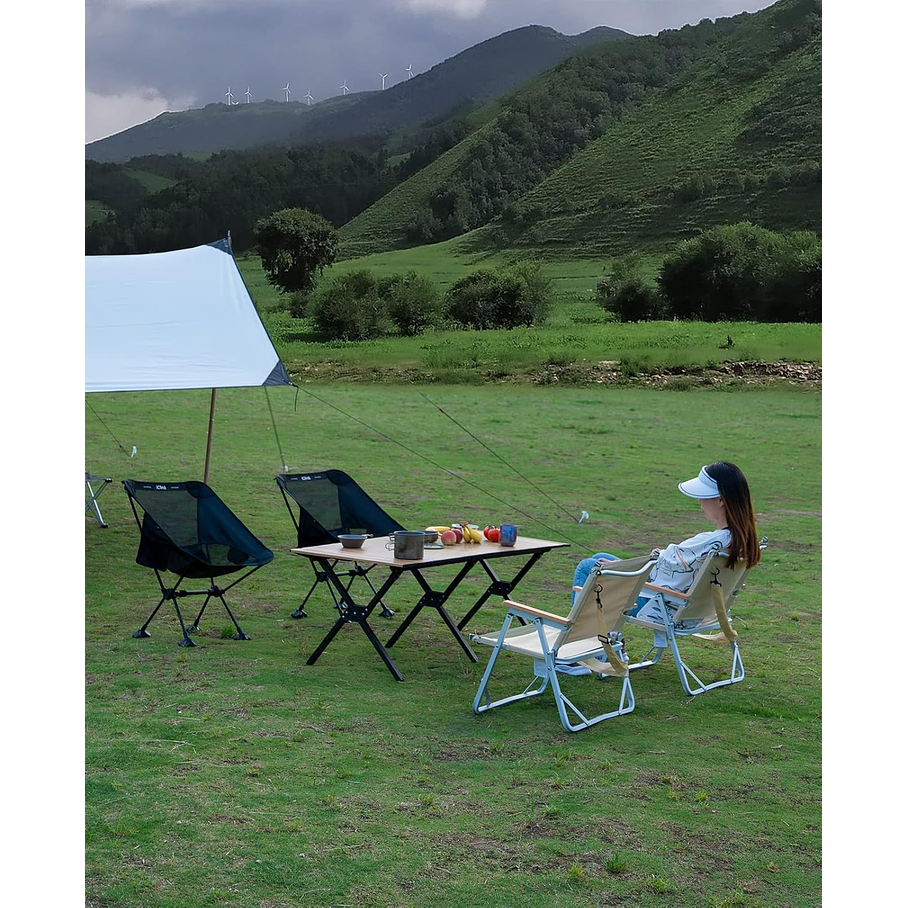 Mesa Plegable De Picnic Grande Negro 3