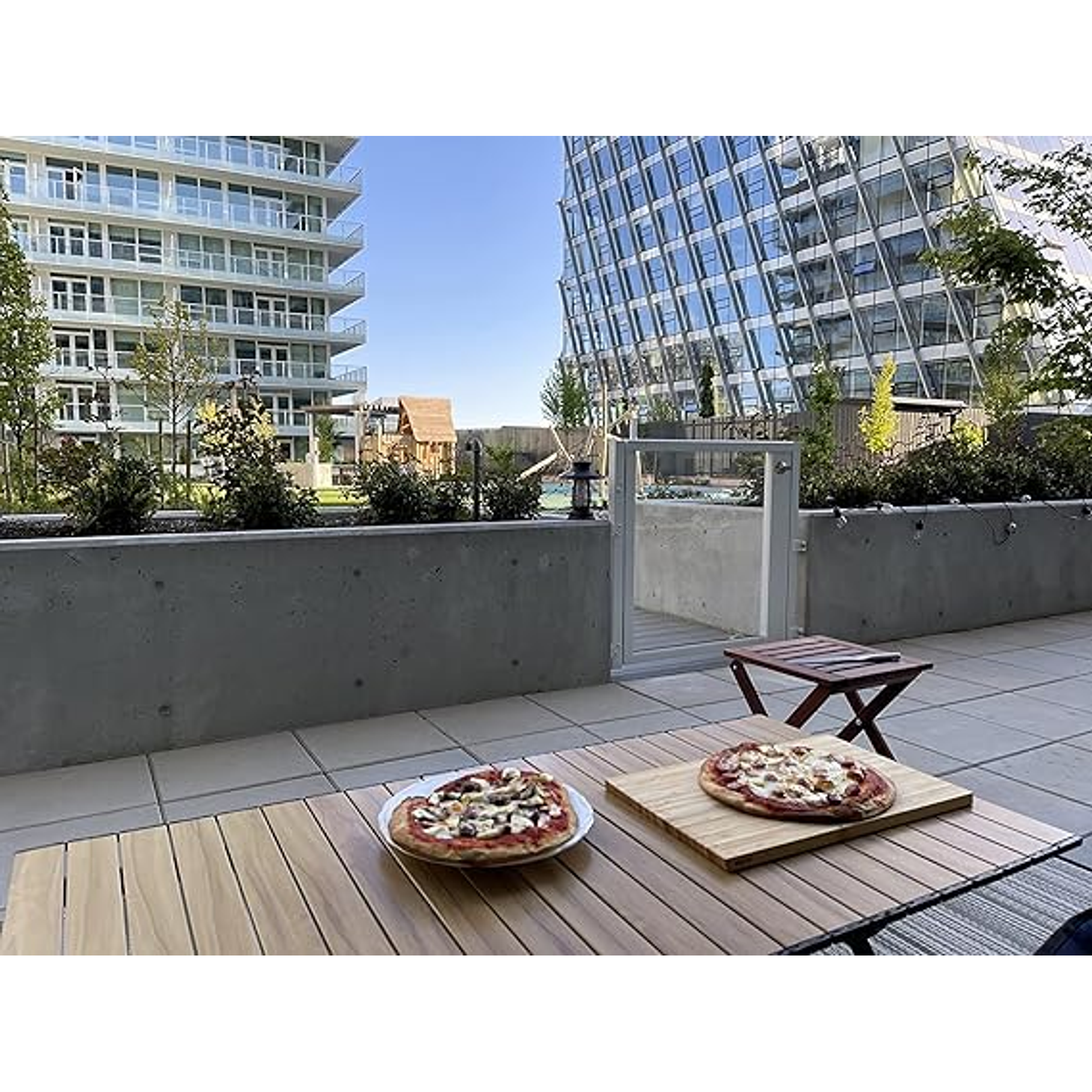 Mesa Plegable De Picnic Grande Negro 4