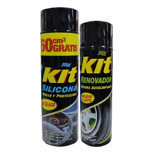 Silicona 420cc + Renovador De Gomas 360cc