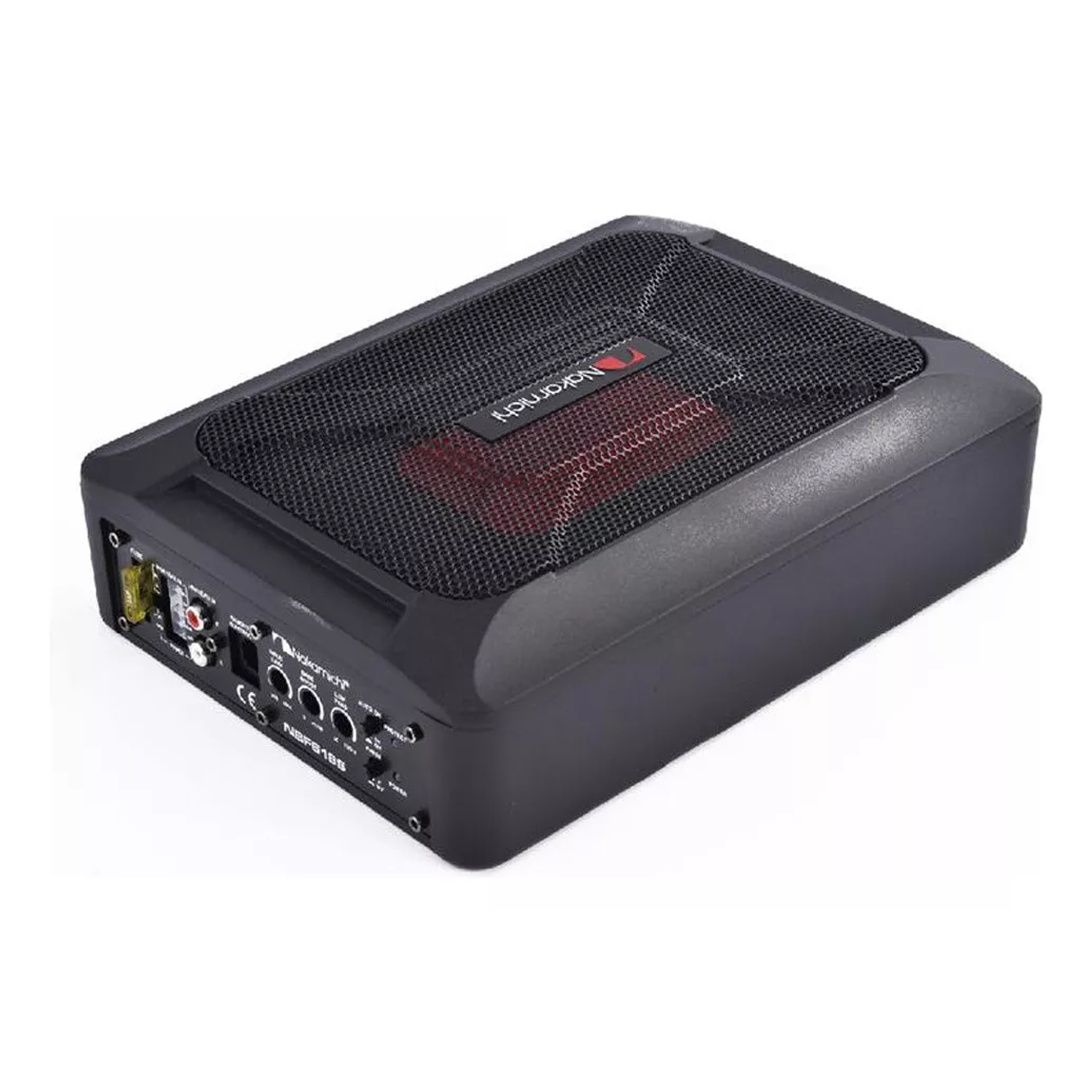 Caja De Subwoofer Amplificada Delgada Nakamichi De 100 W Rms 2