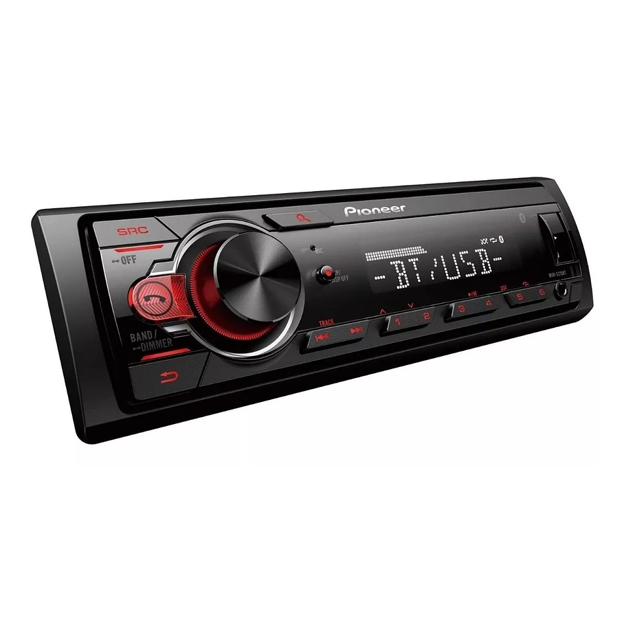 Radio de auto Pioneer MVH S215BT con USB y bluetooth 1