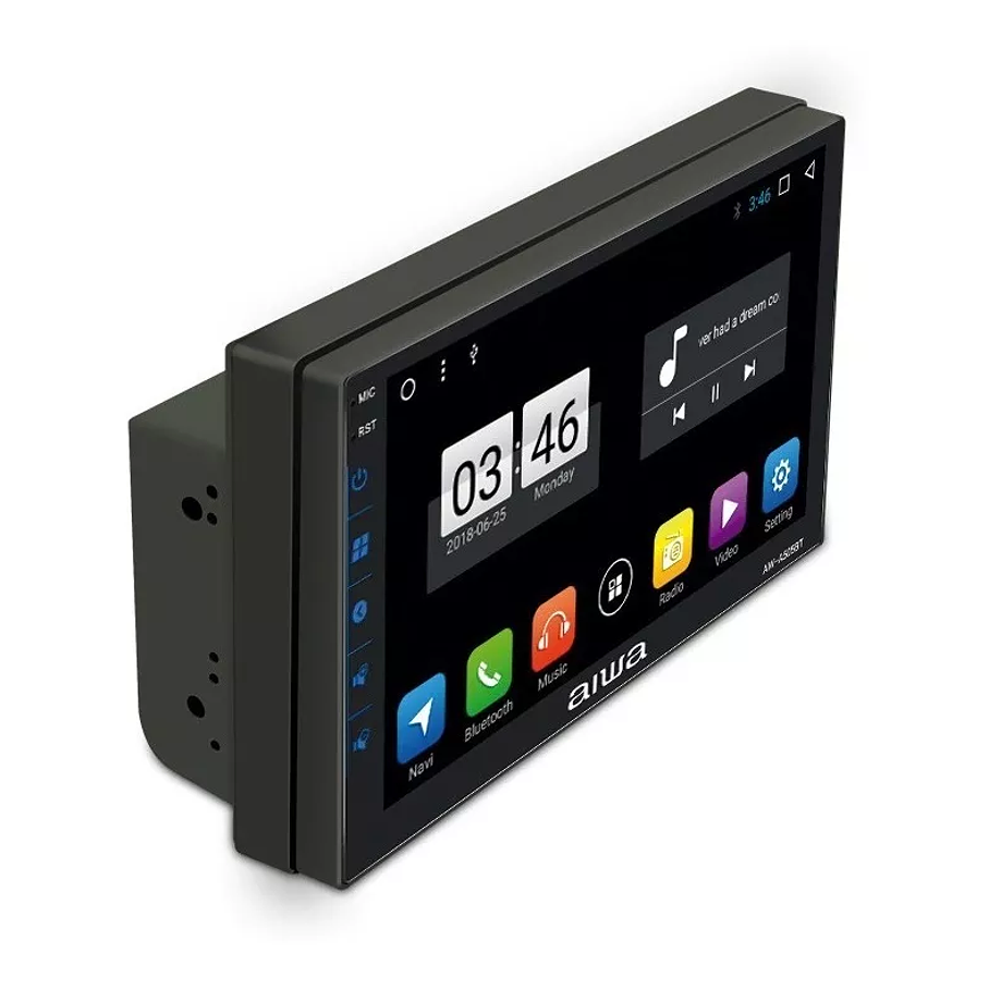 Radio Auto 2 Din Android Touch Hd De 7'' Aiwa Aw-a505bt 2