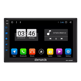 Radio Auto 2 Din Android Touch Hd De 7'' Aiwa Aw-a505bt