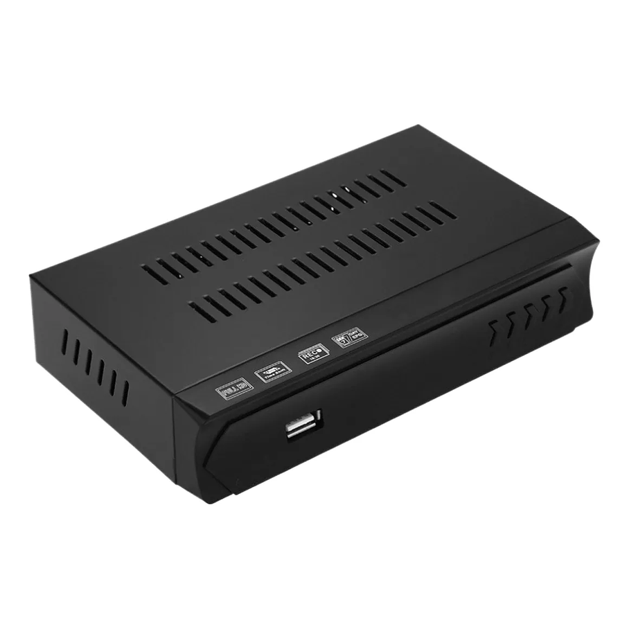 Decodificador y Convertidor de Señal de TV Digital a Analógica para TV Clasicas con Grabador de Programas Incluye Cable RCA de Alta Calidad (HD) 2