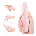 Torno Lima Para Uñas Cortador Eléctrico Para Bebes Con Luz 7