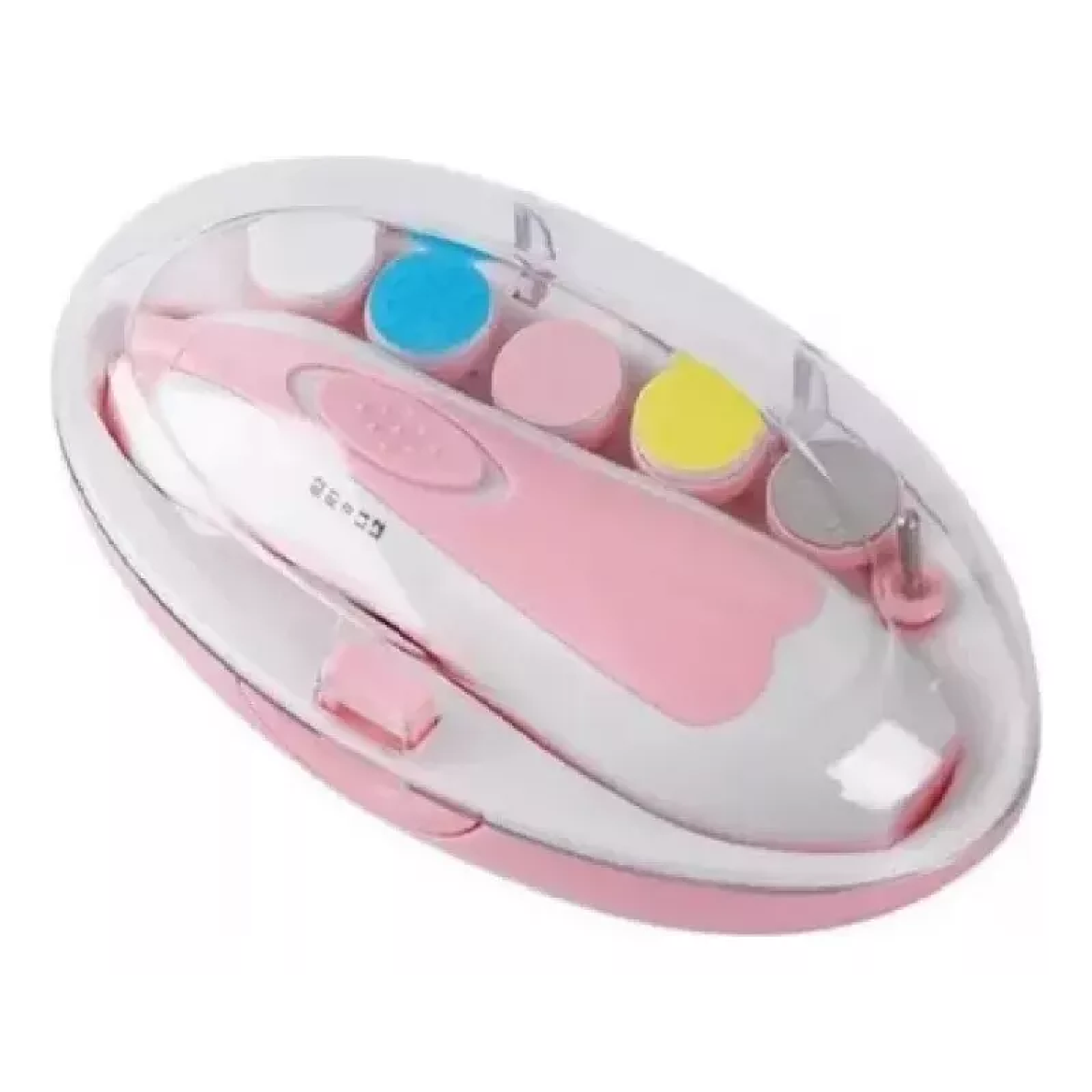 Torno Lima Para Uñas Cortador Eléctrico Para Bebes Con Luz 1