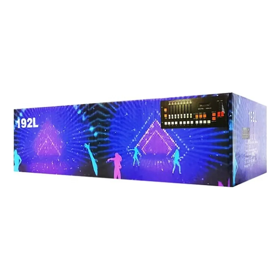 Controlador Dmx512 Luces Disco Para Dj Con 192 Canales Gti 6