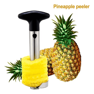 Cortador Manual De Piña Acero Inoxidable Pelador Fruta