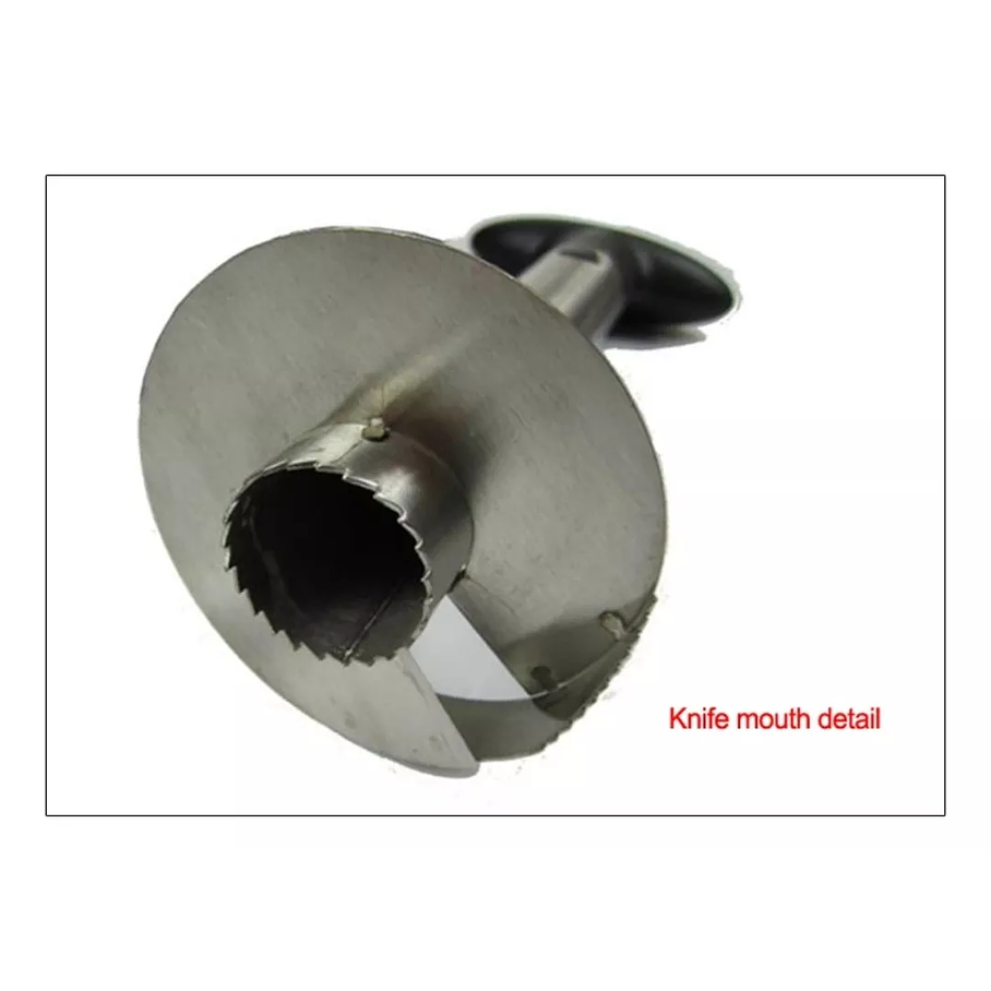 Cortador Manual De Piña Acero Inoxidable Pelador Fruta 4