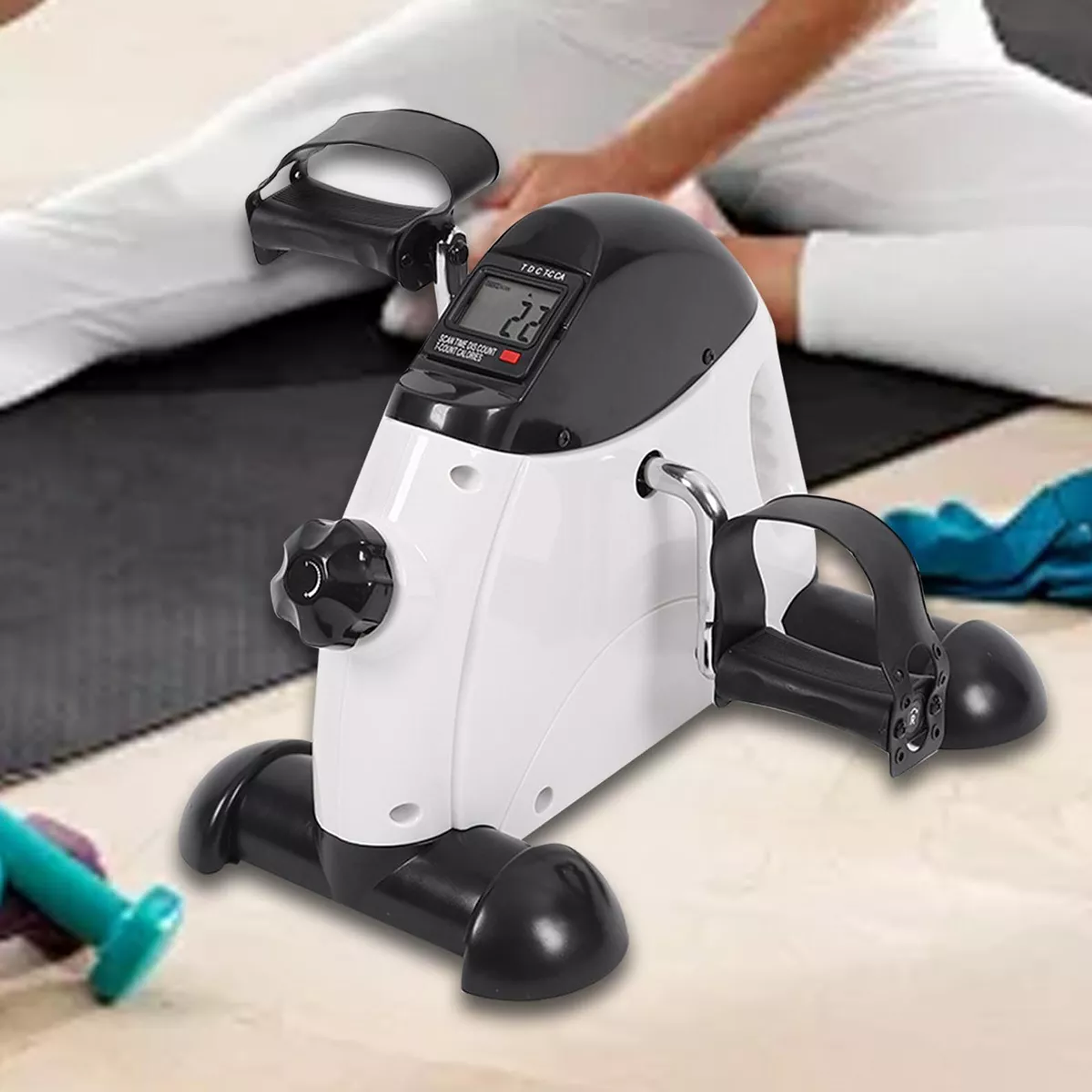 Pedal De Bicicleta Ejercitador Pedal Máquina Mini Bicicleta 5