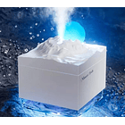 Humidificador Vaporizador Ultrasonico Ambiente Esterilizado Lunas Meteorito + Esencias 2