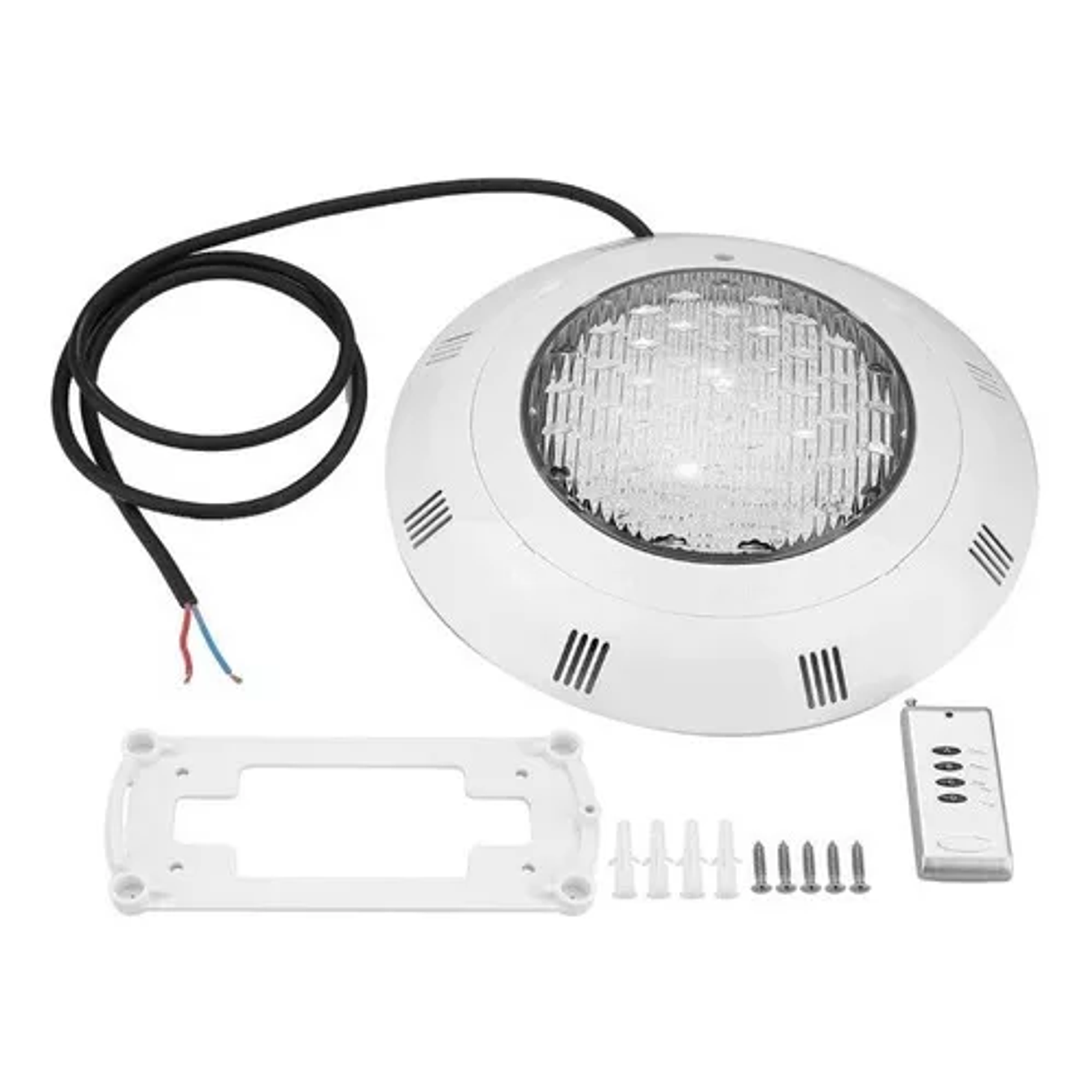 Foco Piscina 18w Mando Multicolor Lámpara Led Subacuática 3