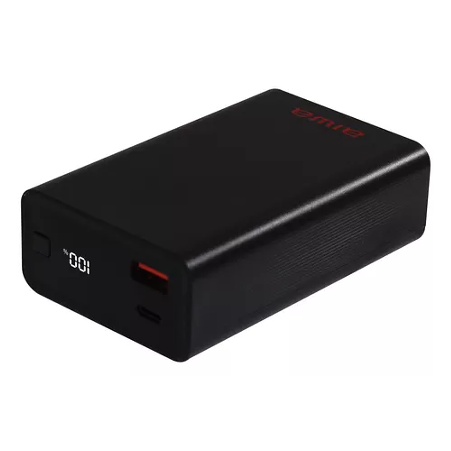 Batería Cargador Portátil Aiwa 20.000 Mah 65w Paw-650 Color Negro 4