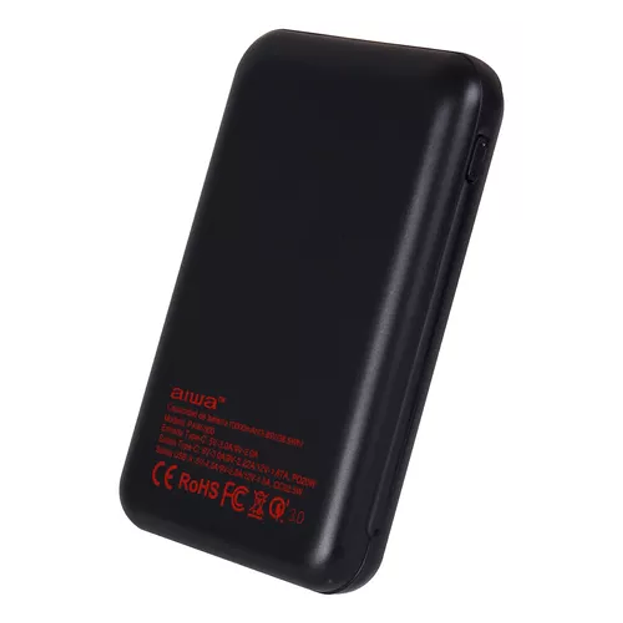 Cargador Batería Externa Power Bank 10.000 Mah Aiwa Paw-300 5
