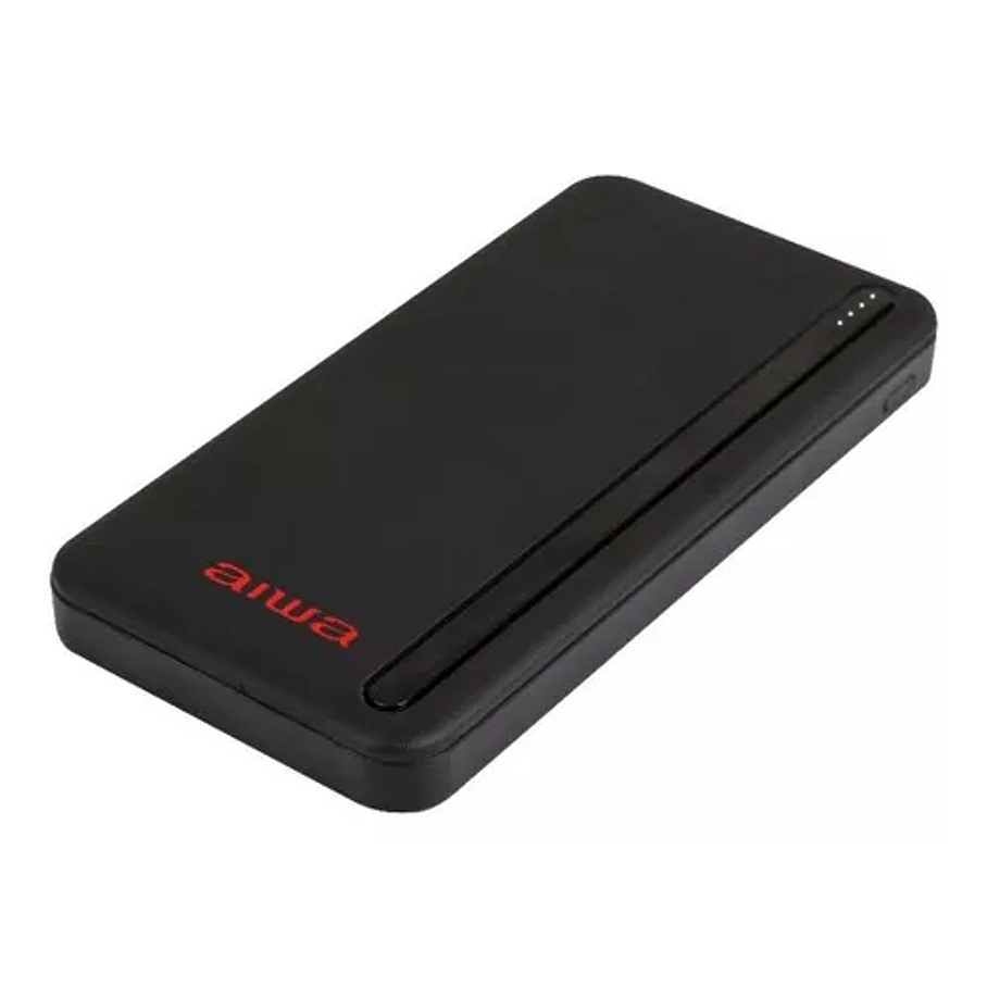 Cargador Portátil Aiwa 10.000 Usb 4 En 1 Universal Paw-230 Color Negro 5