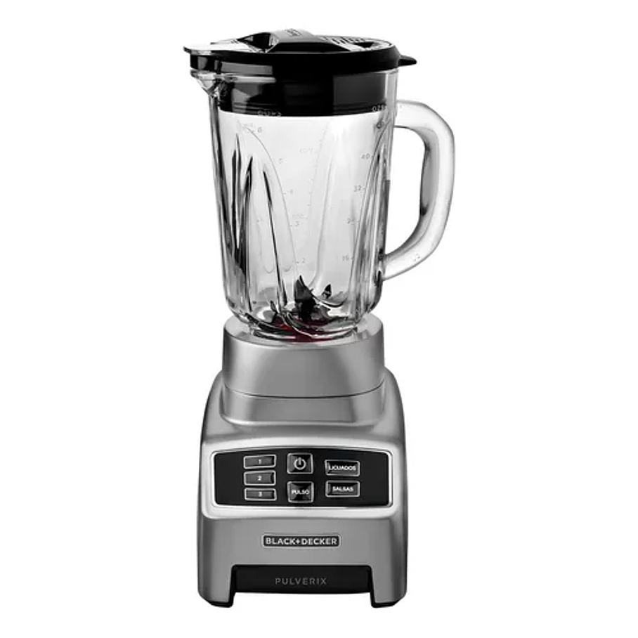 Licuadora Black+decker Pulverix 700 Watts Bl1840ms-cl Color Plateado 2