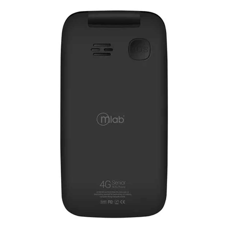 Telefono Senior Mlab 9204 Shell 4g Sos 2.8 Pulgadas Negro 4