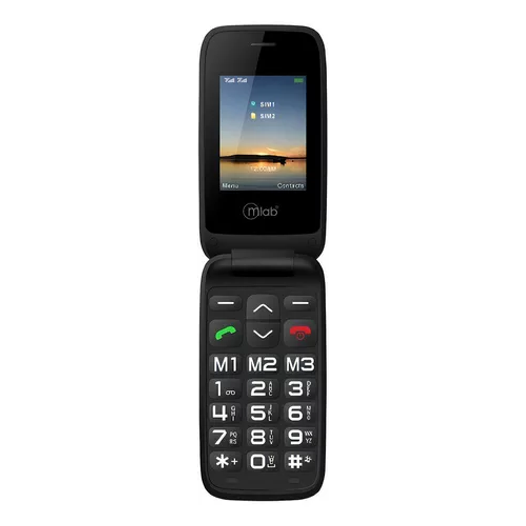 Telefono Senior Mlab 9204 Shell 4g Sos 2.8 Pulgadas Negro 6