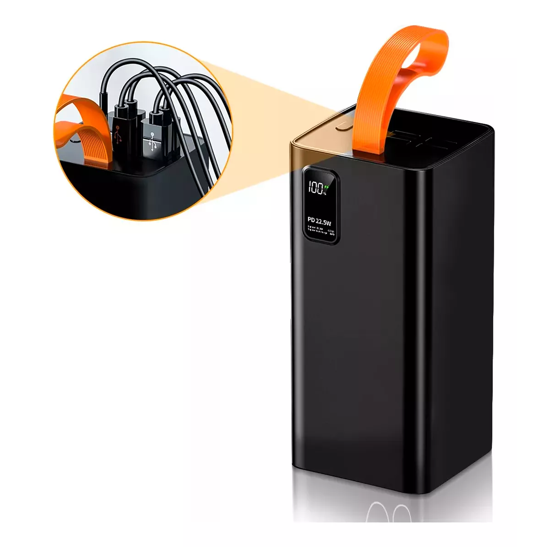 Power Bank 22.5w Carga Rapida Portátil Batería 40000mah 1