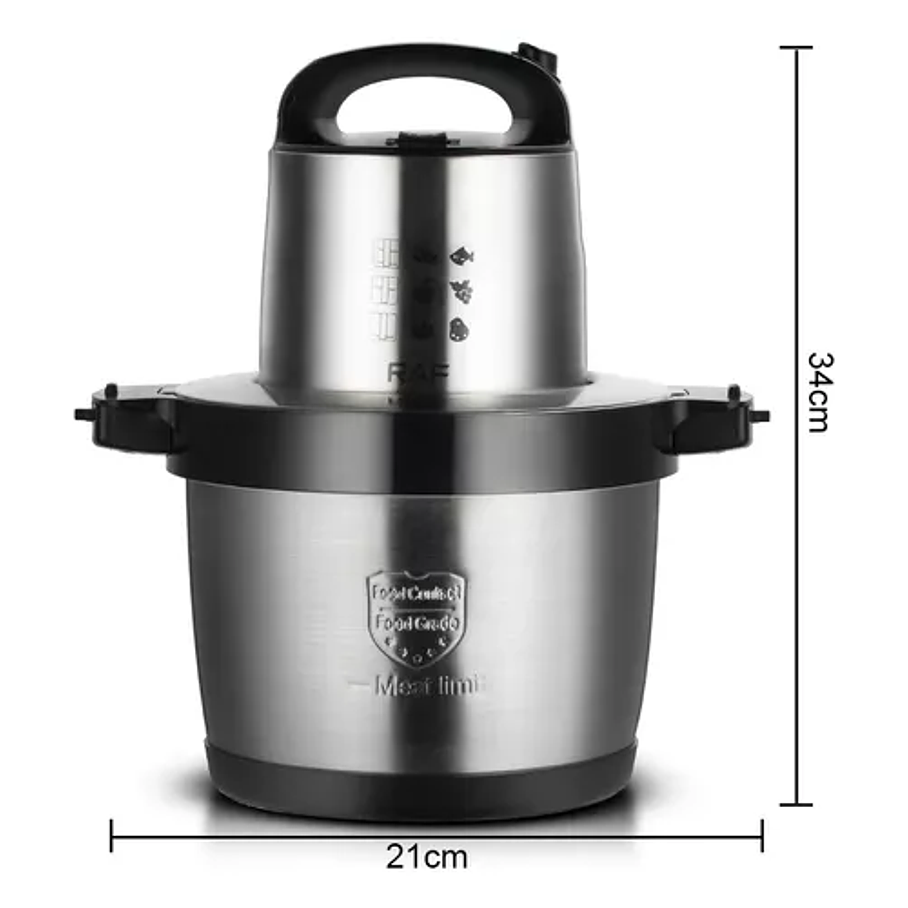 Procesador De Alimentos Electrico Profesional 10 Litros RAF R.7723 3